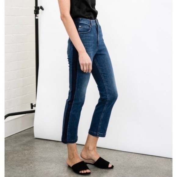 Rachel Comey Denim - Rachel Comey Tuxedo Side Stripe Jeans 10